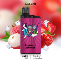 strawberry lychee ice